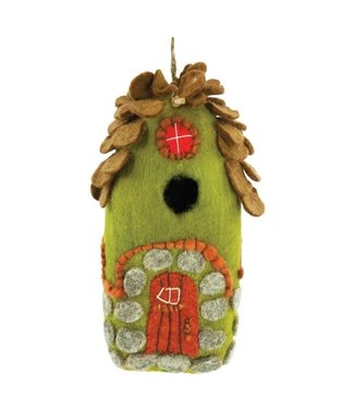 Forest House Wool Birdhouse