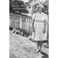 Happy 29th BDay Card
