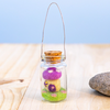 Bottle Ornament Tiny Mushroom House