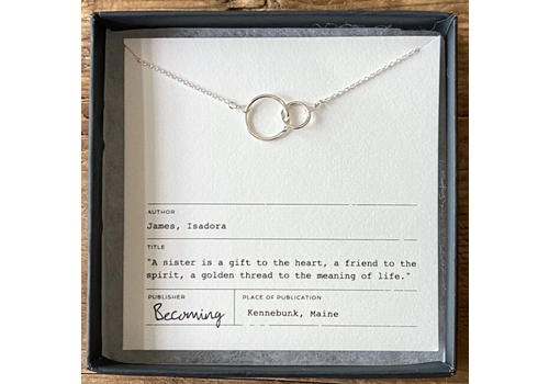  Becoming Sisters Necklace 