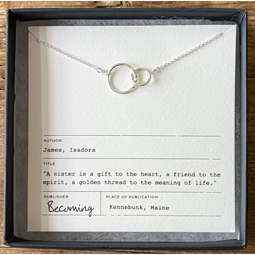 Becoming Sisters Necklace 