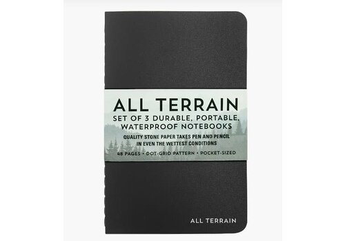 Peter Pauper Press All Terrain: The Waterproof Notebook 