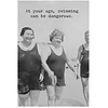 Swimming Can Be Dangerous Birthday Card