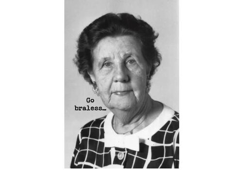  Go Braless Card 
