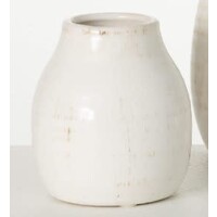 White Glossy Vase
