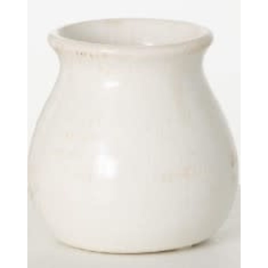 White Glossy Vase