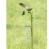 Floral Hummingbird Rain Gauge