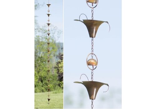  Calla Lily Rain Chain 