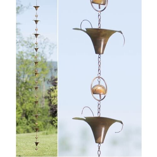  Calla Lily Rain Chain 