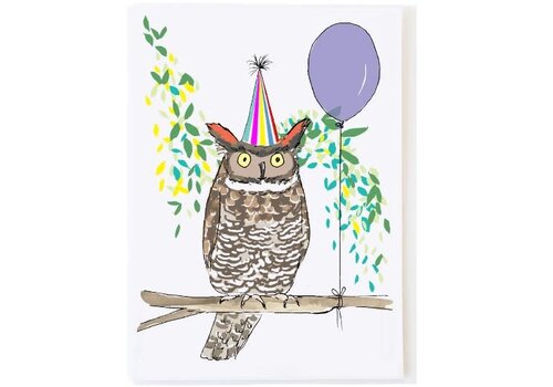  Molly O Birthday Owl Card 