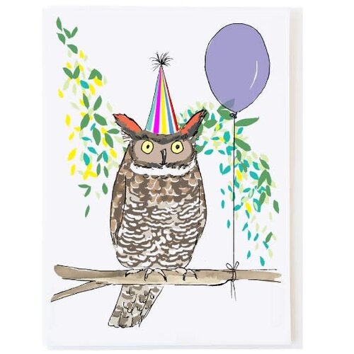  Molly O Birthday Owl Card 