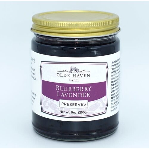  Olde Haven Farm Blueberry Lavender Preserves 