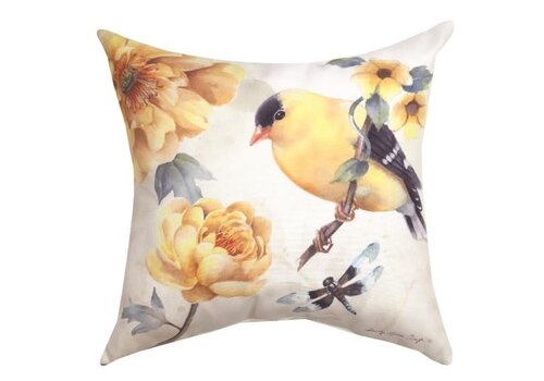  Sunshine Garden Square Pillow 