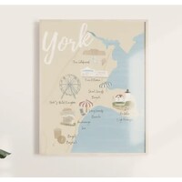 York Maine Map