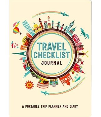 Peter Pauper Press Travel Checklist Journal