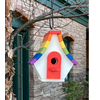 Rainbow / Littleton Chalet Birdhouse