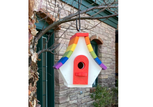  Rainbow / Littleton Chalet Birdhouse 