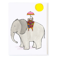 Elephant Ride Card