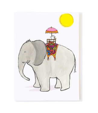 Molly O Elephant Ride Card