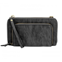 Brushed Zip Around C/B