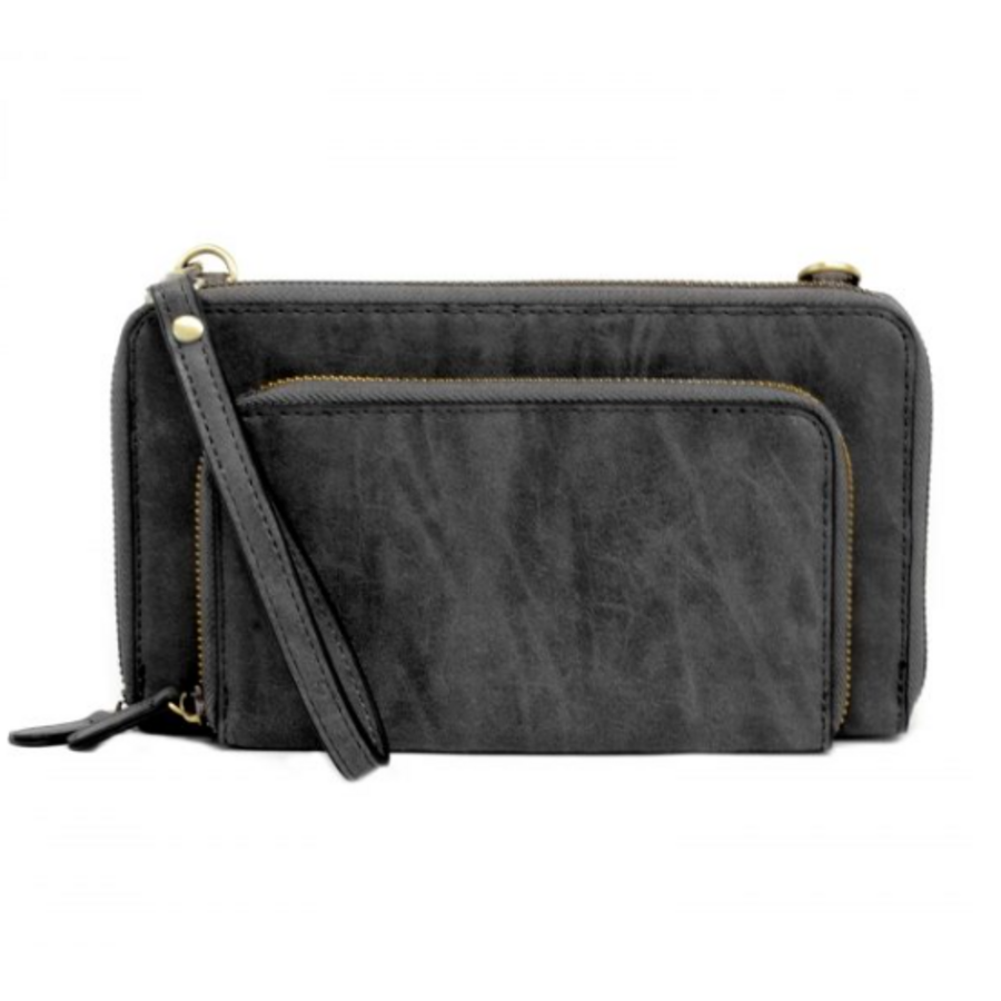 Brushed Zip Around C/B