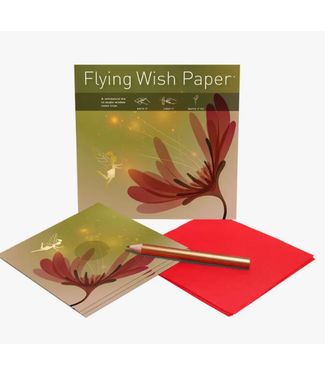 Flying Wish Paper Wishing Kit Fairy Garden