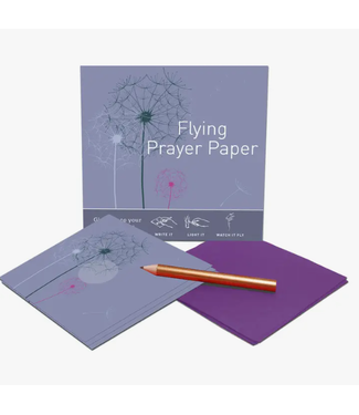 Flying Wish Paper Wishing Kit Dandelion Prayer