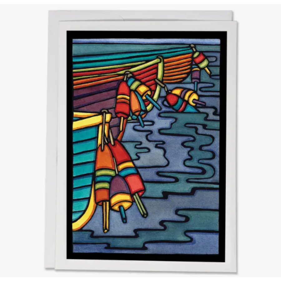 Boats & Buoys Card