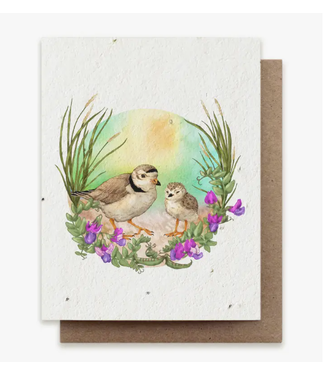 Small Victories Plantable Herbs Card - Summer Plovers
