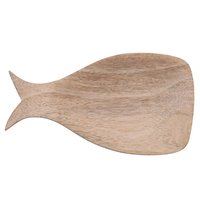 Mango Wood Whale Spoon Rest