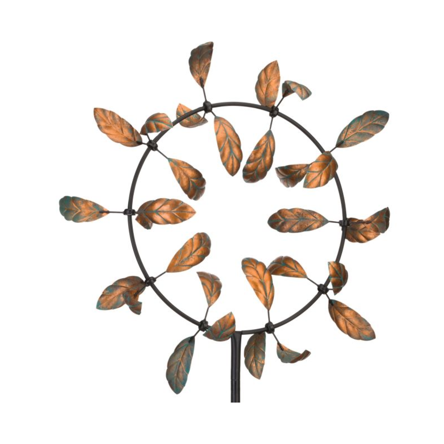 33"  Vortex Wind Spinner - Leaves