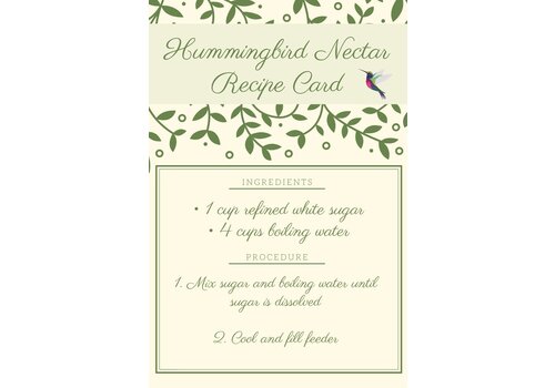  MCCS Nectar Recipe Card 