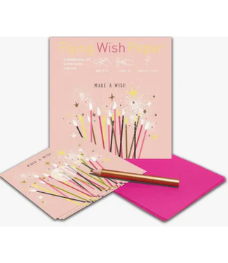 Flying Wish Paper Wishing Kit Make a Wish Birthday