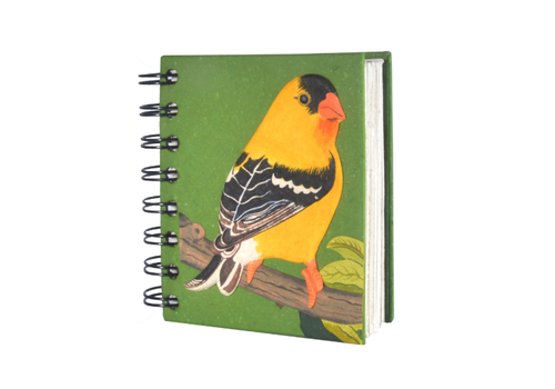 Mr. Ellie Pooh Fair Trade Goldfinch Small Notebook   Mr. Ellie Pooh Fair Trade Goldfinch Small Notebook
