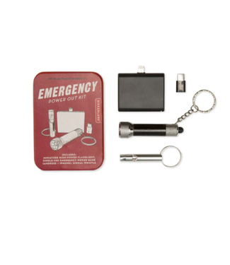 Kikkerland Emergency Power Out Kit