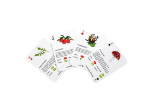  Kikkerland Foragers Playing Cards 