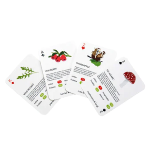  Kikkerland Foragers Playing Cards 