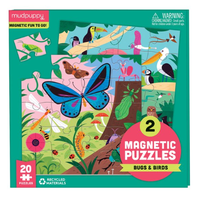 Bugs & Birds Magnetic Puzzles