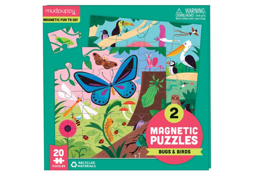  Bugs & Birds Magnetic Puzzles 