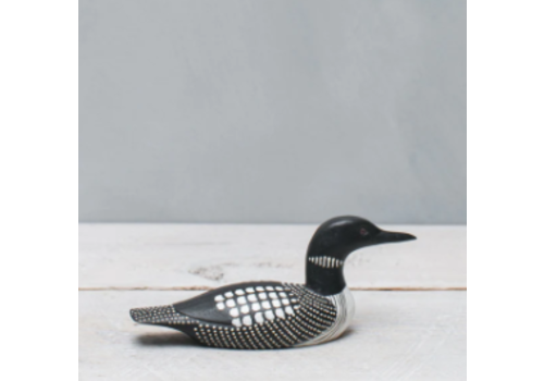  Aviologie Hand Carved Wood Mini Loon 
