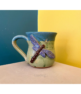 Mudworks Pottery Dragonfly Mug