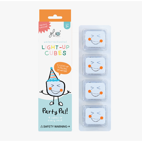  Glo Pals Light-Up Cubes Party Pals 