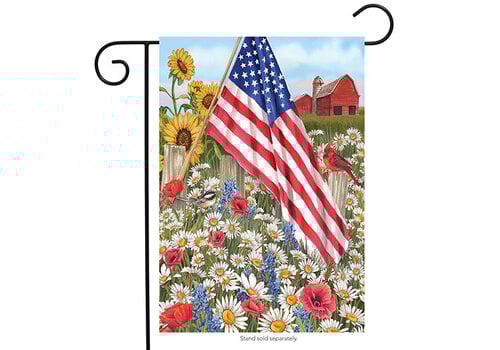  America the Beautiful Garden Flag 