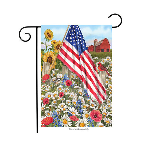  America the Beautiful Garden Flag 
