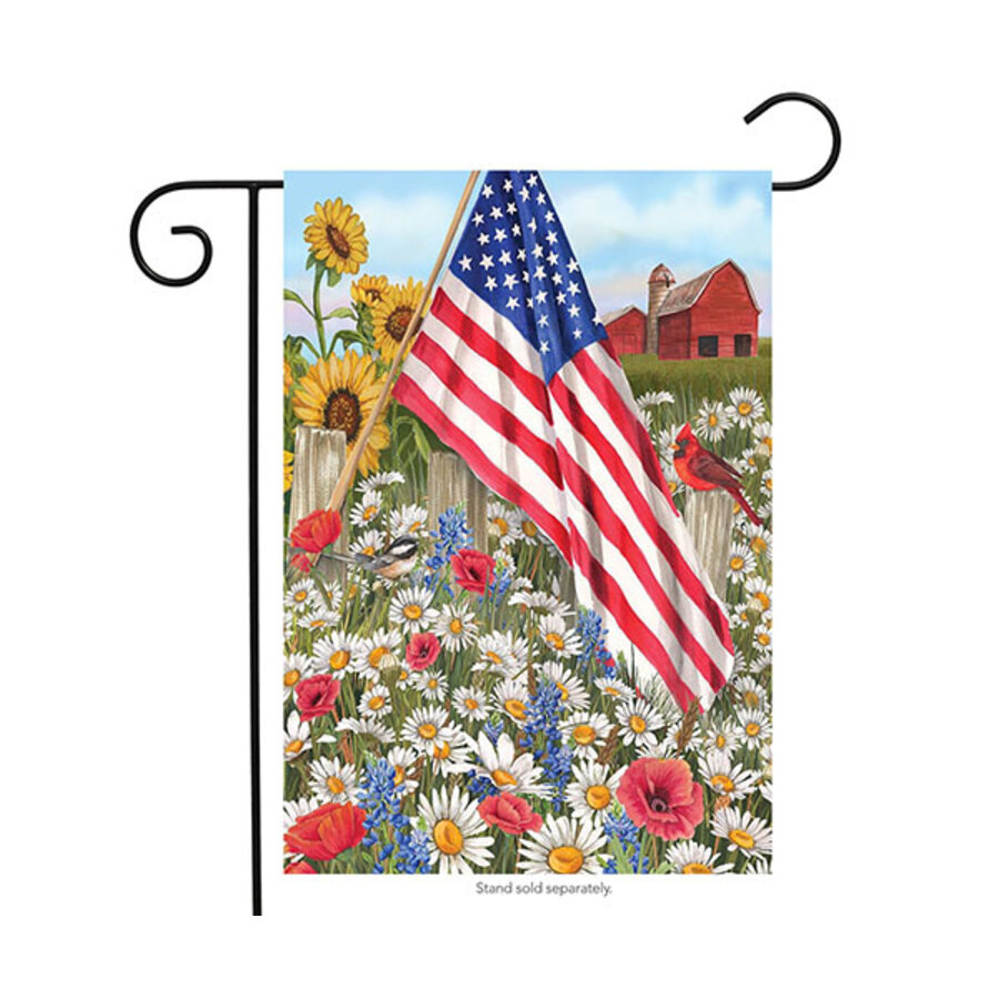 America the Beautiful Garden Flag