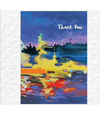 Artists to Watch Watercolor Thank You Card