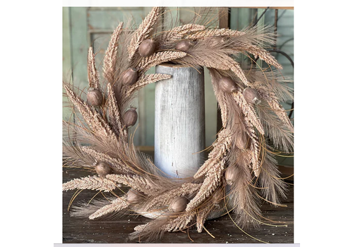  24" Barley Ridge Wreath 