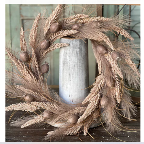  24" Barley Ridge Wreath 