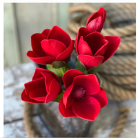 13" Magnolia Bundle Scarlet