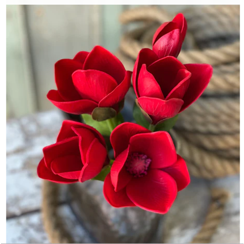  13" Magnolia Bundle Scarlet 